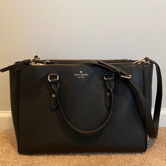 Kate Spade Black Satchel - Picture 1 of 6